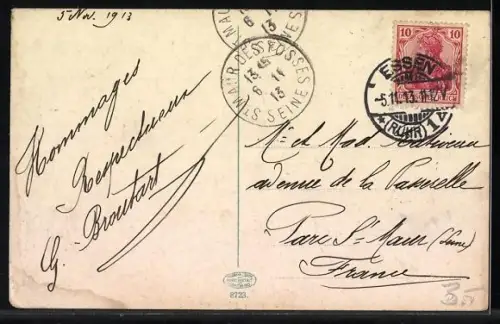 AK Essen-Ruhr, Kgl. Baugewerkschule