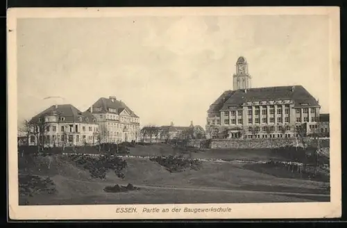 AK Essen, Partie an der Baugewerkschule