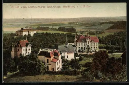 AK Bredeney a. d. Ruhr, Luftcurhaus Ruhrstein, Hotel und Pension, Besitzer W. Hartmann