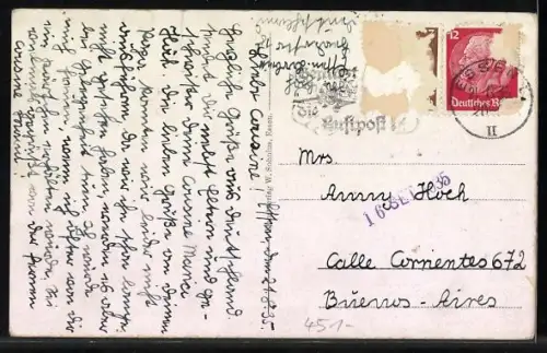 AK Essen, Hauptpostamt