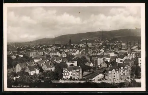 AK Hagen-Haspe, Stadtansicht