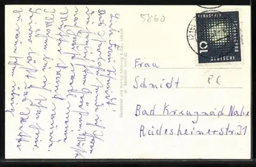 AK Iserlohn /Sauerlohn, Danzturm, Rathausplatz, Bismarckturm