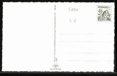 AK Lüdenscheid /Staberg, Auferstehungskirche, Wohnsiedlung