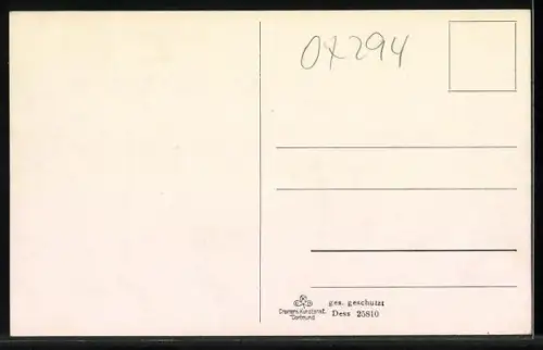 AK Essen, Burgplatz mit Kaiser Wilhelm-Denkmal