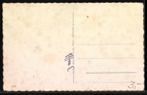 AK Essen, Platz, Strassenbahn, Kirche