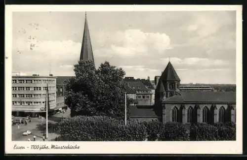 AK Essen, 1100 jähr. Münsterkirche