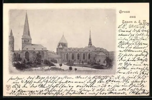 AK Essen a. d. R., Münsterkirche