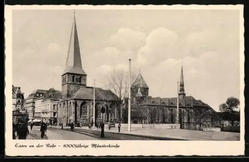 AK Essen an der Ruhr, 1000jährige Münsterkirche