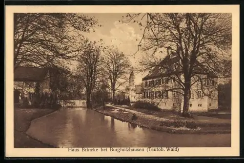 AK Borgholzhausen /Teutob. Wald, Haus Brincke