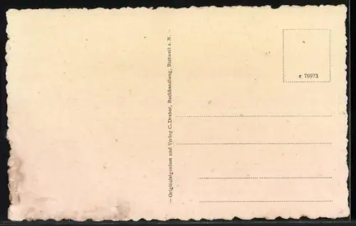 AK Rottweil a. N., Inneres der Heiligkreuzkirche