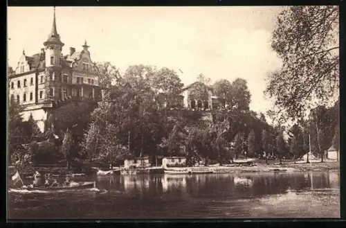 AK Grimma i. S., Gattersburg am Muldenthal