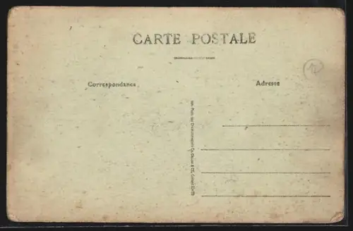 AK Salonique, Un attelage de buffles