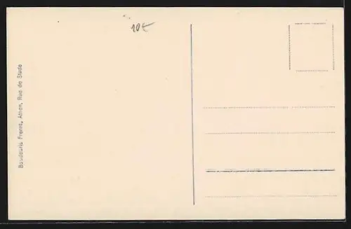 AK Athènes, La Bibliotheque Nationale