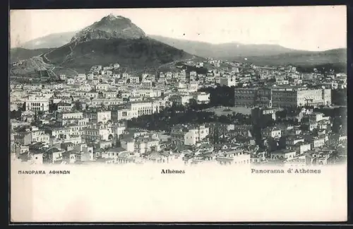 AK Athènes, Panorama, Bird`s Eye View