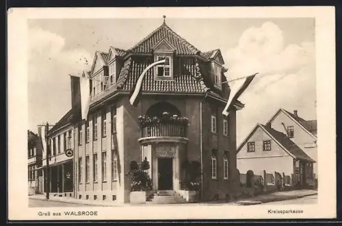 AK Walsrode, Kreissparkasse in der Kirchstrasse