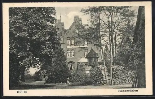 AK Hudemühlen, Gut mit Gänsehirtin