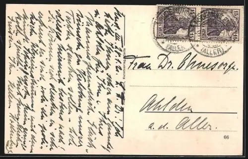 AK Hudemühlen, Gut mit Gänsehirtin