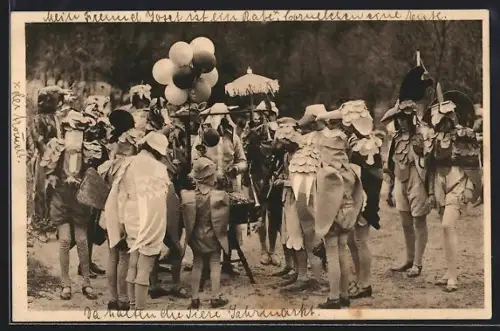 AK Bentheim, Verein für Vaterländische Freilichtspiele e. V., Aufführung 1931 Reineke Fuchs