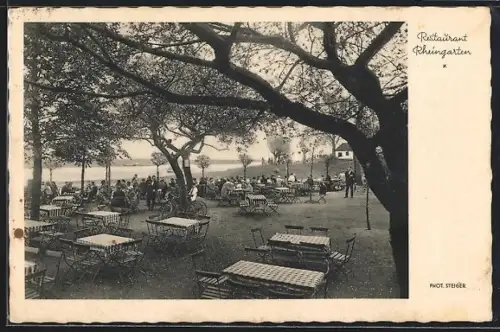 AK Orsoy-Niederrhein, Restaurant Rheingarten Hermann Fischer