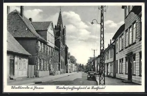 AK Walsrode i. Hann, Niedersachsenhaus und Rathaus