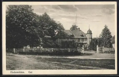 AK Hudemühlen, Gut mit Strassenpartie