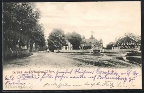 AK Hudemühlen, Gut mit Strassenpartie