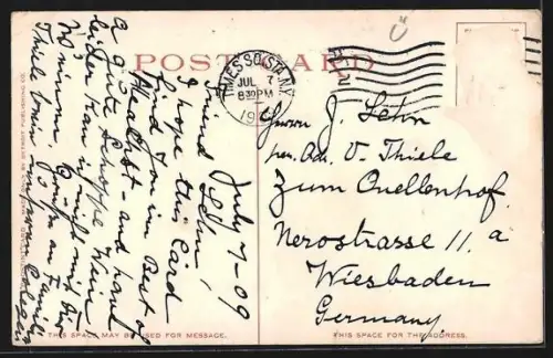 AK New York, NY, Times Square, Strassenbahn