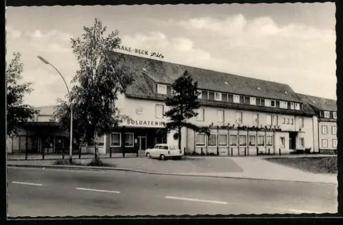 AK Schwanewede, C. Club-Soldatenheim Brake-Beck, Danziger Strasse 1