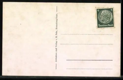 AK Ronneburg i. Thür., Neues Schloss