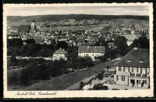 AK Neustadt /Orla, Gesamtansicht
