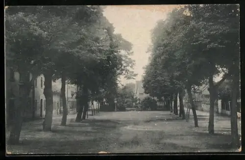 AK Neustadt a. Orla, Partie am Lindenplatz