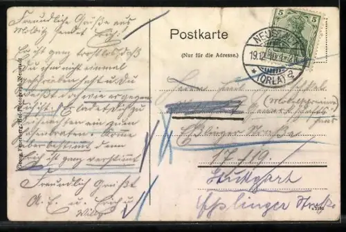 AK Molbitz bei Neustadt, Ortsansicht