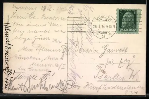 AK Starnberg, Undosa Bad, Segelboot, Ortsansicht