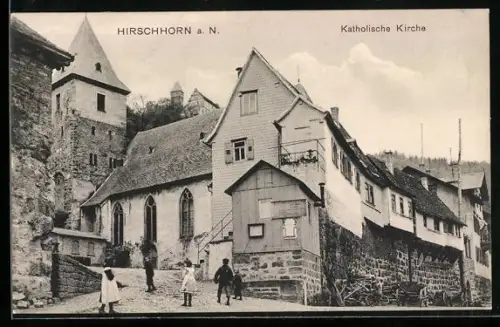 AK Hirschhorn a. N., Katholische Kirche, Kindergruppe