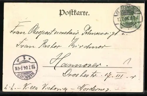 AK Norderney, Meereswellen