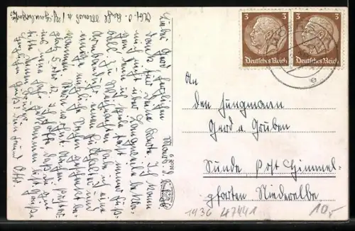 AK Moers, Am Restaurant Zur Stadt Krefeld, Amtsgericht, Neumarkt, Schlosspark