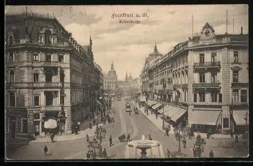 AK Frankfurt a. M., Kaiserstrasse