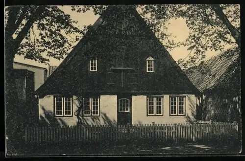 AK Heide i. H., Klaus Groths Geburtshaus