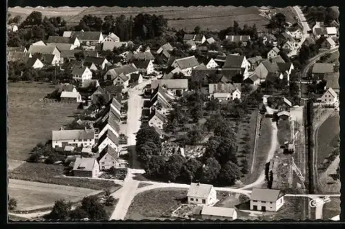 AK Aepfingen /Biberach, Luftaufnahme