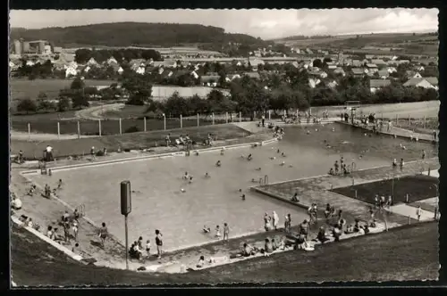 AK Allmendingen /Ehingen, Waldbad