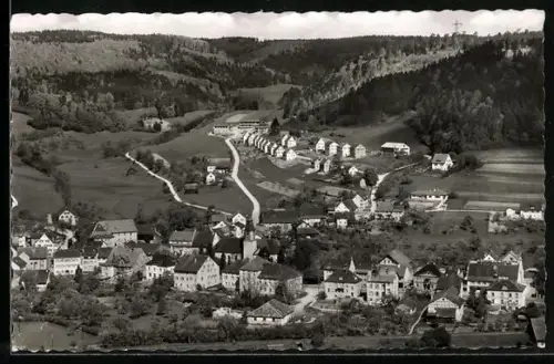 AK Stühlingen /Baden, Ortsansicht aus der Vogelschau