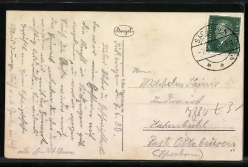 AK Bad Säckingen, Holzbrücke, Kirche, Rhein