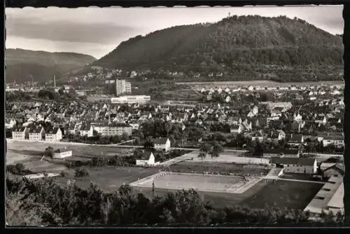 AK Geislingen /Steige, Stadtansicht mit Wölkbad