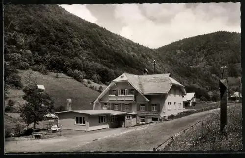 AK Todtnau-Fahl am Feldberg, Gasthaus Pension Adler, Inh. G. Hausmann