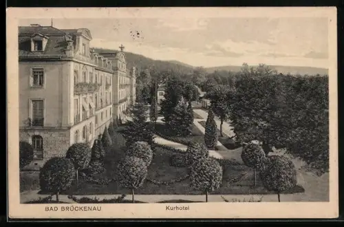 AK Bad Brückenau, Kurhotel