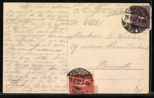 AK Alt-Frankfurt, St. Leonhardskirche und Mainkai