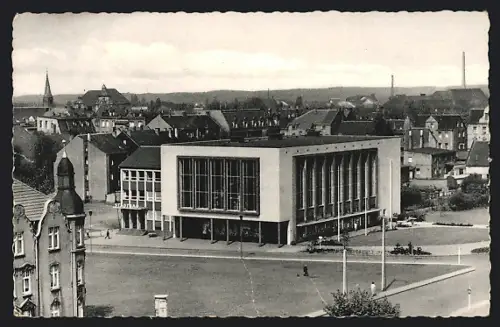 AK Herne, Blick zum Stadtbad