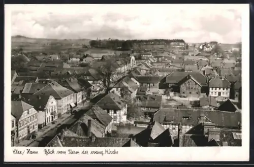 AK Elze /Hann, Blick vom Turm der evang. Kirche