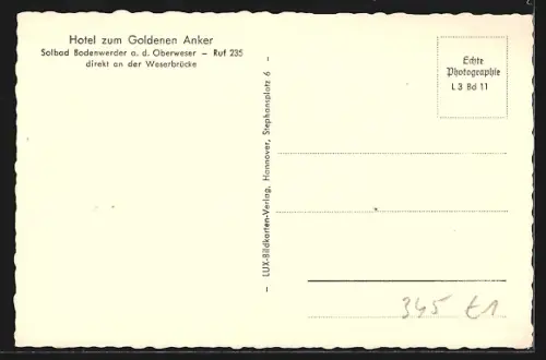 AK Bodenwerder, Münchhausens Geburtshaus