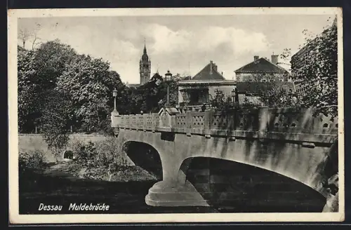 AK Dessau, Muldebrücke